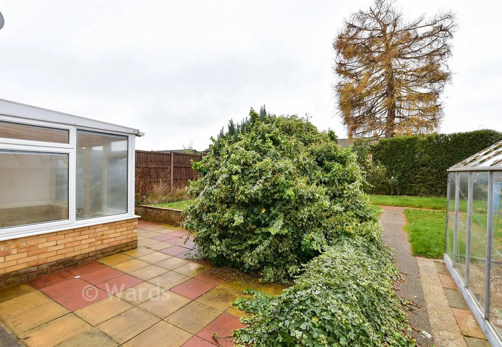 Rear Garden - Gresham Road, Coxheath, Maidstone, Kent - Wards of Kent