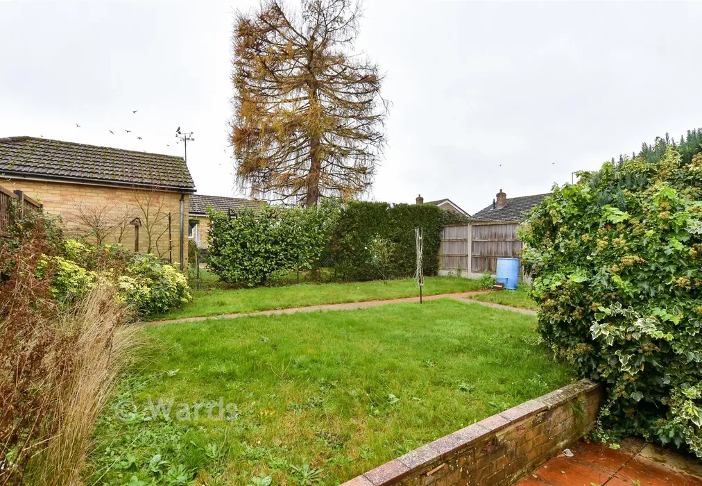 Rear Garden - Gresham Road, Coxheath, Maidstone, Kent - Wards of Kent