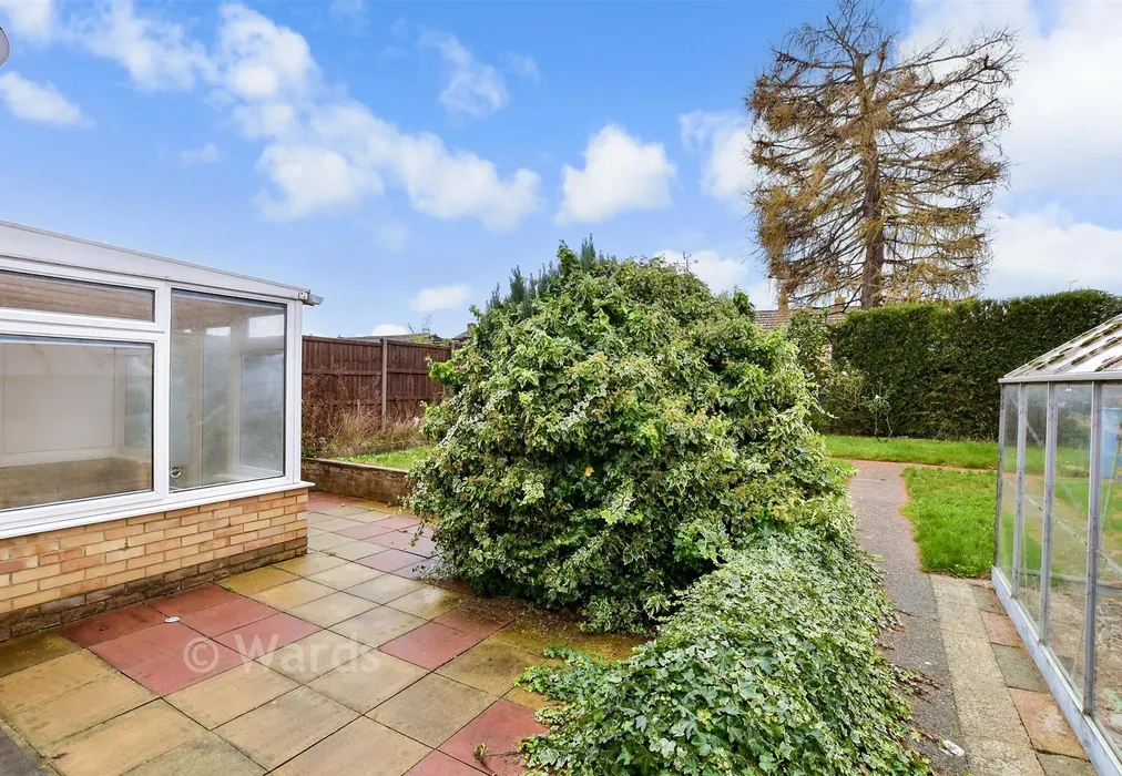 Rear Garden - Gresham Road, Coxheath, Maidstone, Kent - Wards of Kent