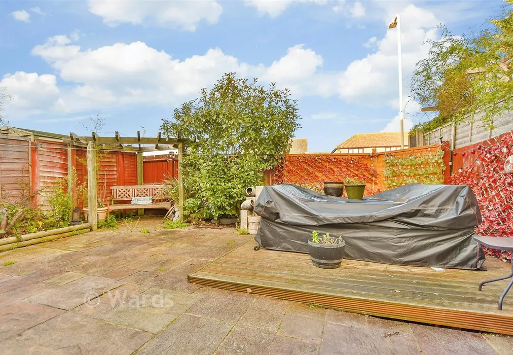 Rear Garden - Todd Crescent, Church Milton, Sittingbourne, Kent - Wards of Kent