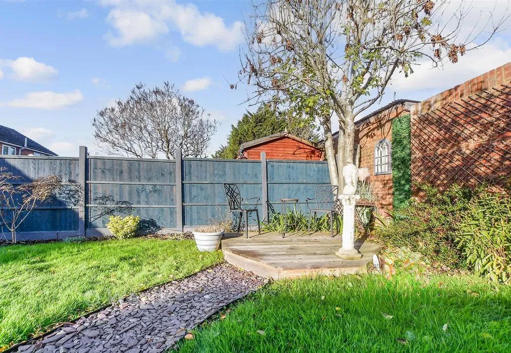 Patio / Decking - Drake Avenue, Minster-On-Sea, Sheerness, Kent - Wards of Kent