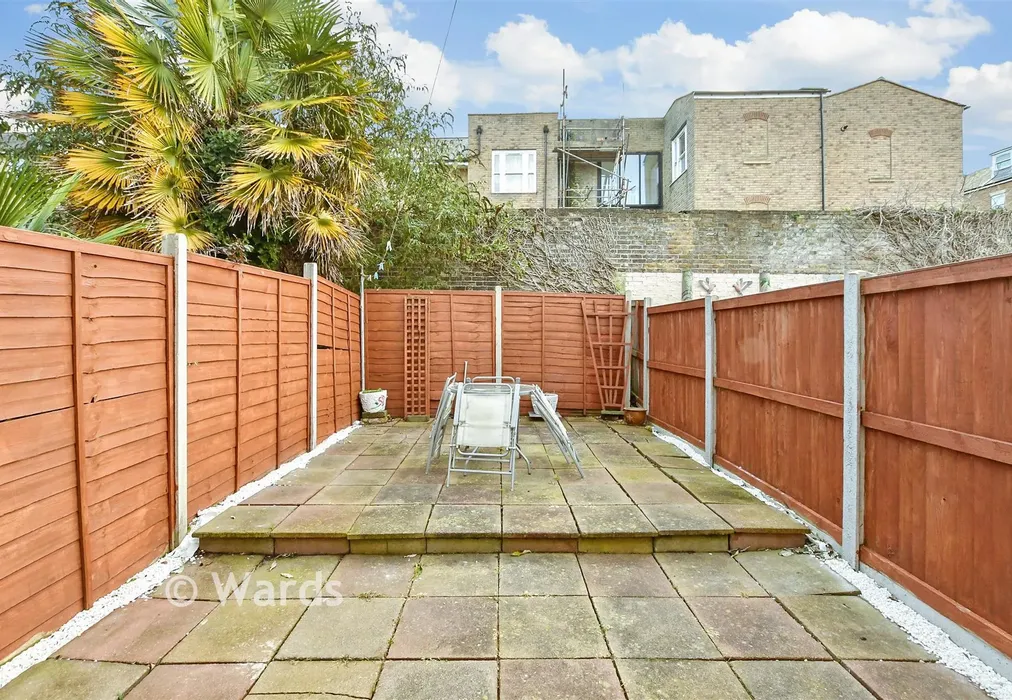 Rear Garden - Hereson Road, Ramsgate, Kent - Wards of Kent