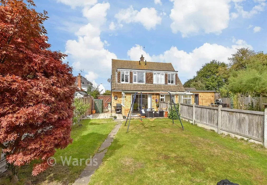 Rear Elevation - Hunters Forstal Road, Herne Bay, Kent - Wards of Kent