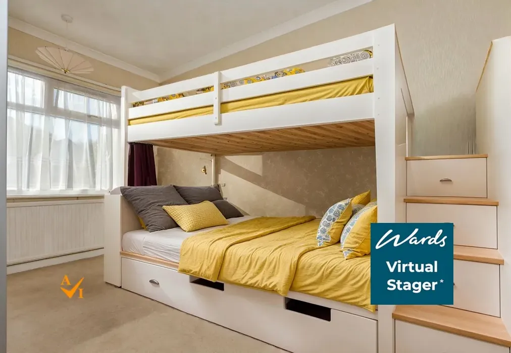 Bedroom 2 (Modern style) - Wickham Avenue, Ramsgate, Kent - Wards of Kent