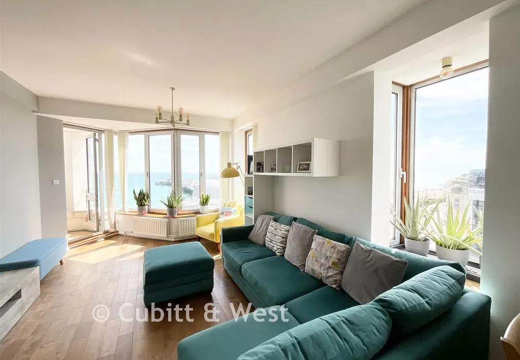 Living Area** - Marine Parade, Worthing, West Sussex - Wards of Kent