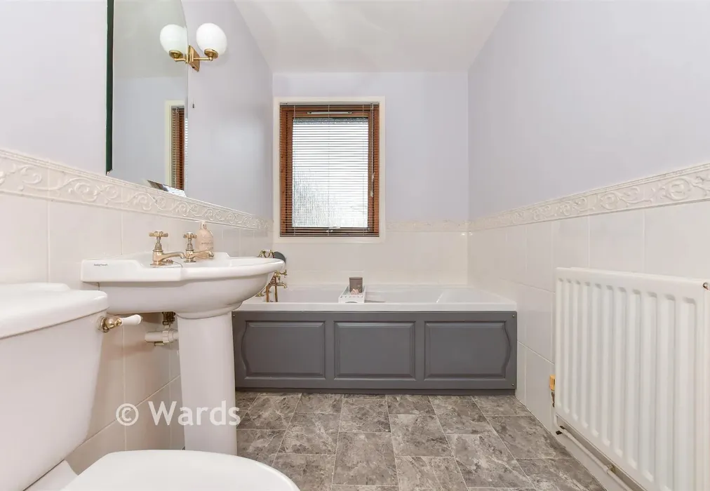 Bathroom - Pay Street, Hawkinge, Folkestone, Kent - Wards of Kent