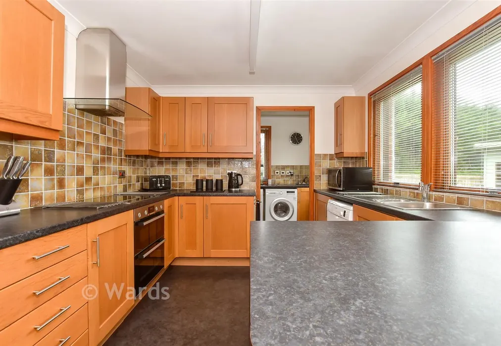 Kitchen - Pay Street, Hawkinge, Folkestone, Kent - Wards of Kent