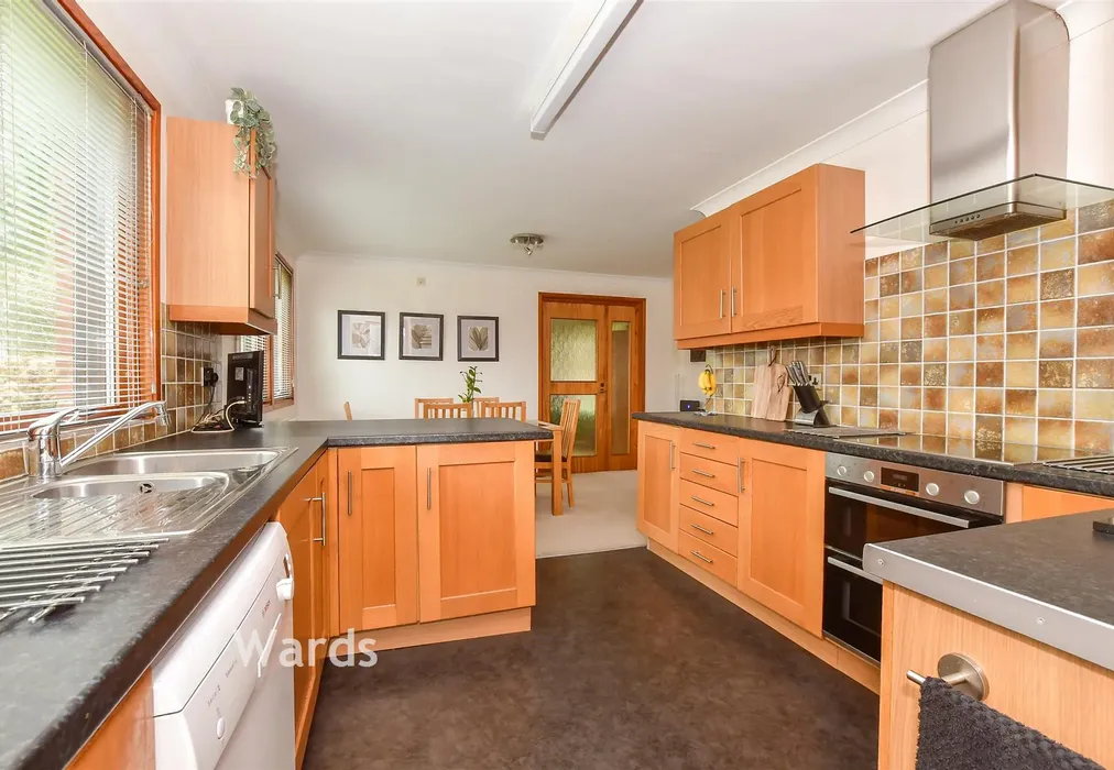 Kitchen - Pay Street, Hawkinge, Folkestone, Kent - Wards of Kent
