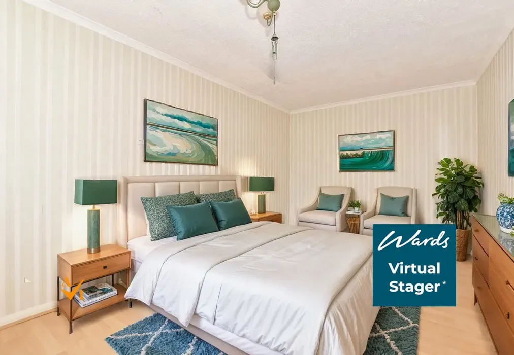 Bedroom 1 (Contemporary style) - Coast Drive, Lydd-On-Sea, Romney Marsh, Kent - Wards of Kent