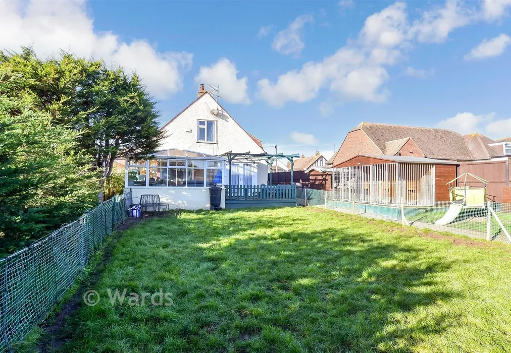 Rear Garden - Sunnyhill Road, Herne Bay, Kent - Wards of Kent