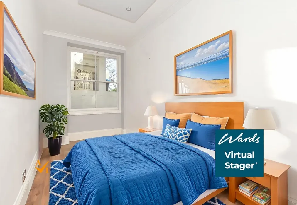 Bedroom 2 (Contemporary style) - Victoria Park, Dover, Kent - Wards of Kent