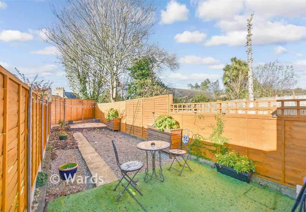 Rear Garden - Peel Street, Maidstone, Kent - Wards of Kent