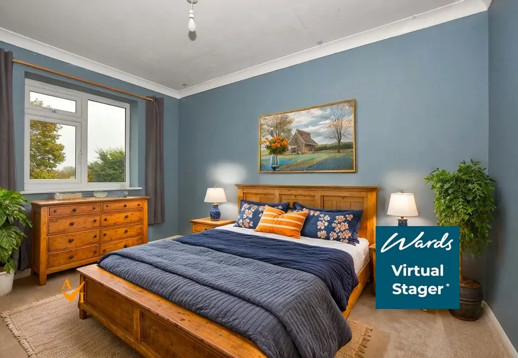 Bedroom 3 (Farmhouse style) - Park Farm Close, Shadoxhurst, Ashford, Kent - Wards of Kent