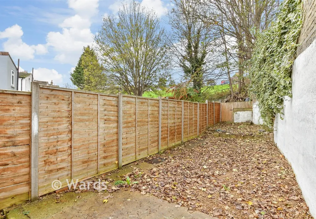 Rear Garden - Hartington Street, Chatham, Kent - Wards of Kent