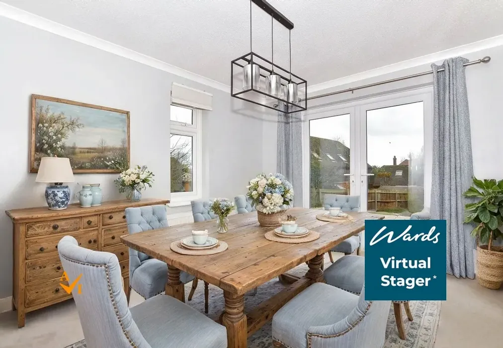 Dining Room (Farmhouse style) - Blunden Lane, Yalding, Maidstone, Kent - Wards of Kent