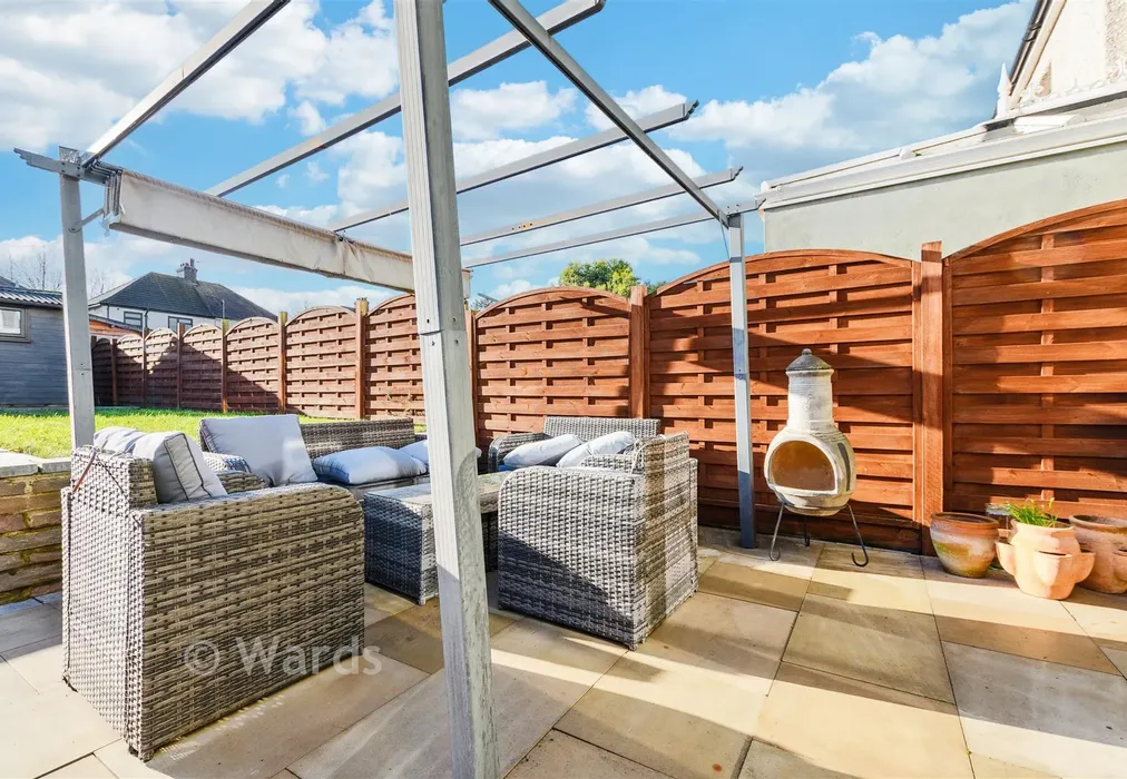 Patio / Decking - Colyer Road, Northfleet, Gravesend, Kent - Wards of Kent