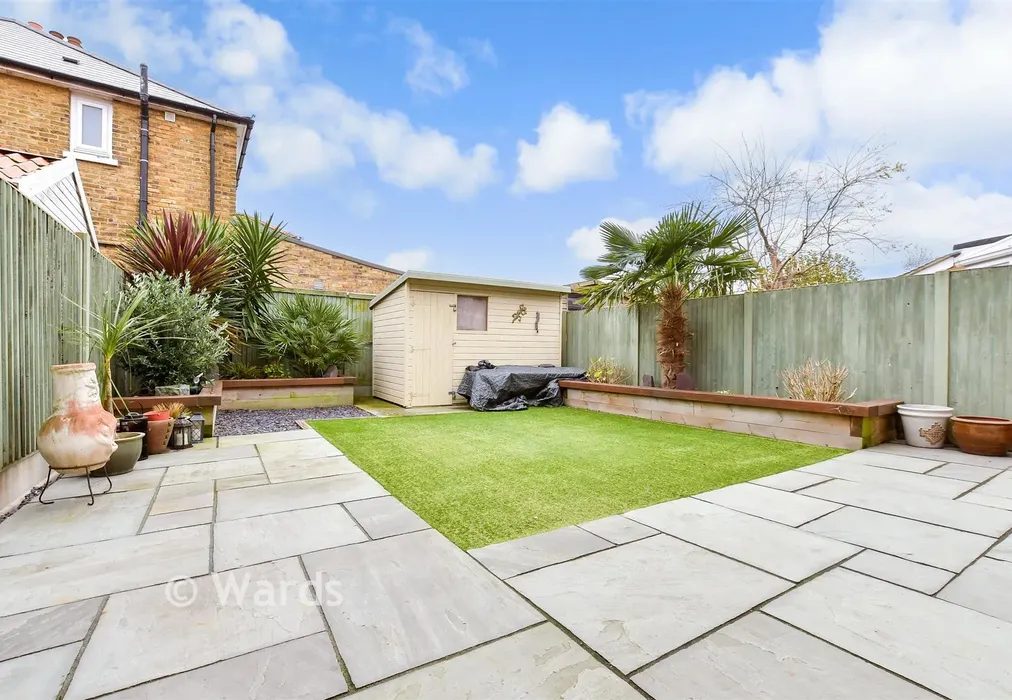 Rear Garden - Warten Road, Ramsgate, Kent - Wards of Kent
