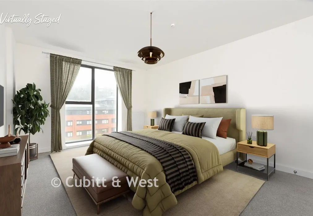 Bedroom - Albion Yard, Brook Road, Redhill, Surrey - Wards of Kent