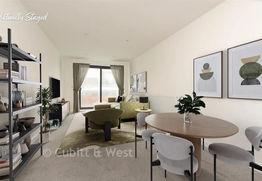 Kitchen/Lounge/Dining Area - Albion Yard, Brook Road, Redhill, Surrey - Wards of Kent