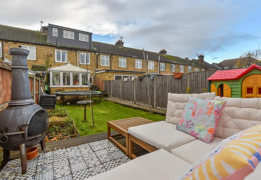 Rear Garden - Westmeads Road, Whitstable, Kent - Wards of Kent
