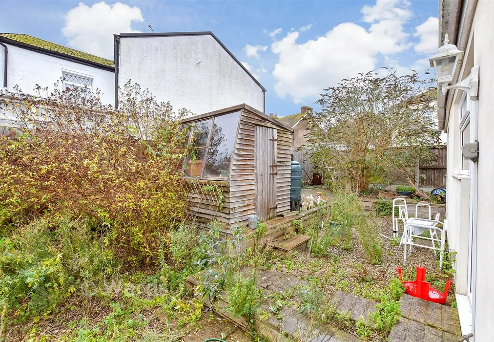 Rear Garden - Clements Road, Ramsgate, Kent - Wards of Kent
