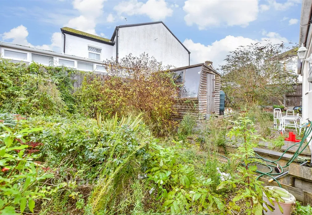 Rear Garden - Clements Road, Ramsgate, Kent - Wards of Kent