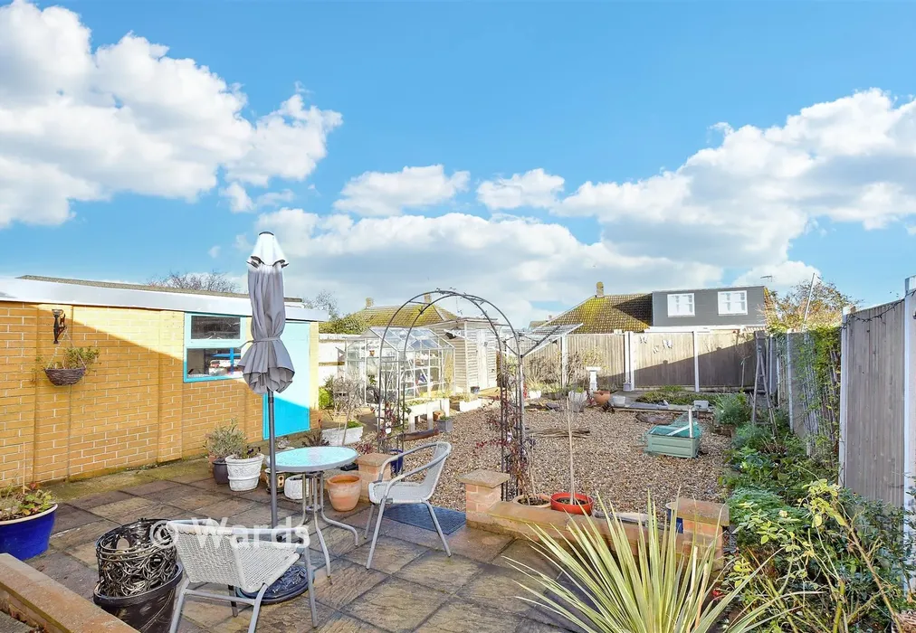 Rear Garden - Foxley Road, Queenborough, Kent - Wards of Kent