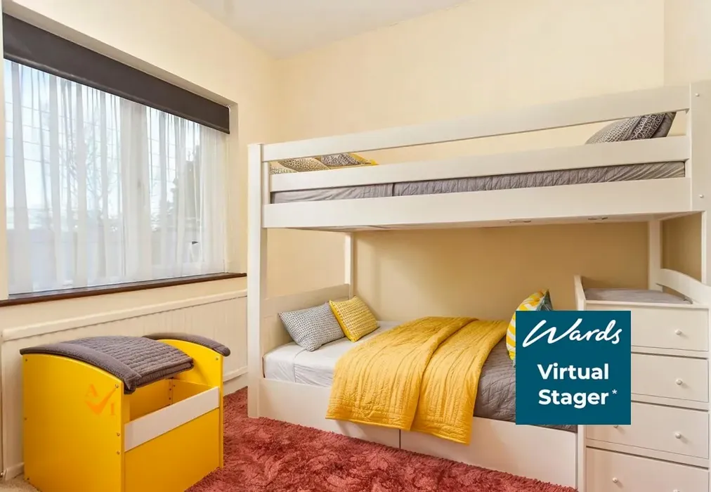 Bedroom 3 (Contemporary style) - Fairfield Terrace, Hamstreet, Ashford, Kent - Wards of Kent