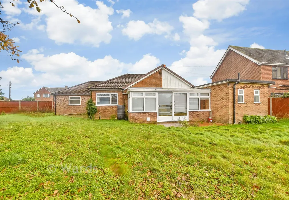 Rear Elevation - St. Mary's Road, New Romney, Kent - Wards of Kent