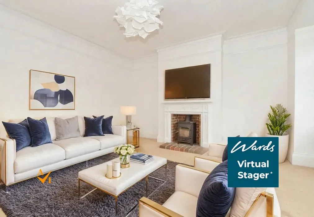 Lounge (Modern style) - Seabrook Road, Hythe, Kent - Wards of Kent