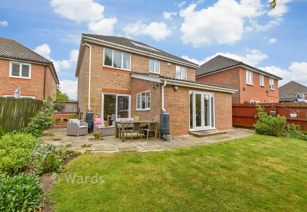 Rear Elevation - Lucilla Avenue, Ashford, Kent - Wards of Kent