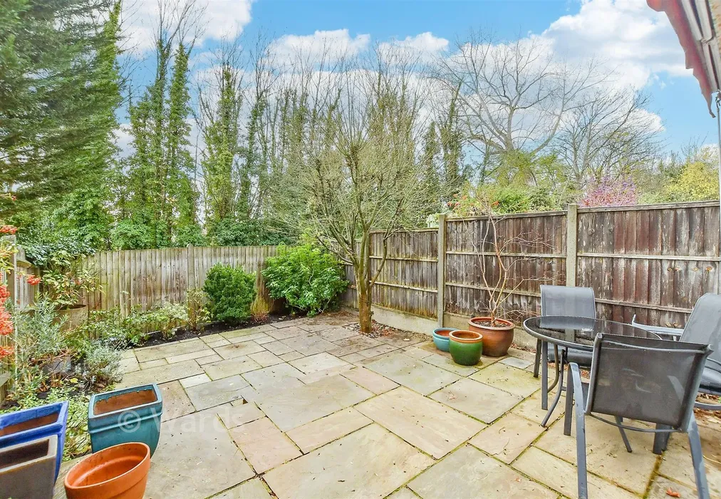 Rear Garden - Holland Road, Maidstone, Kent - Wards of Kent