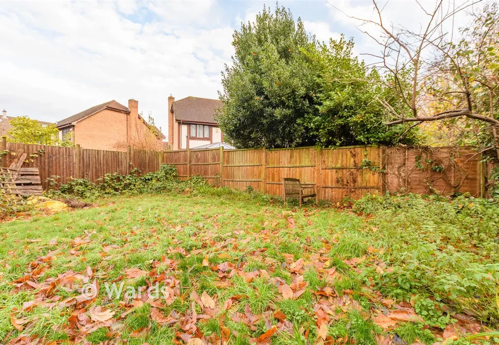 Rear Garden - Briar Fields, Weavering, Maidstone, Kent - Wards of Kent