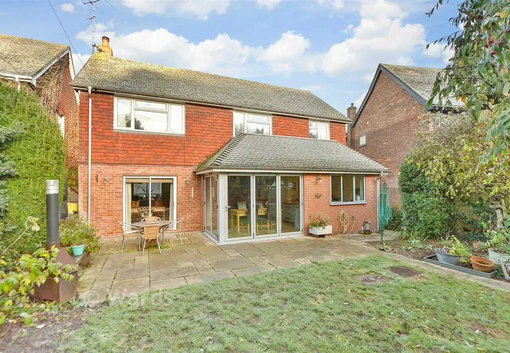 Rear Elevation - The Street, Newnham, Sittingbourne, Kent - Wards of Kent