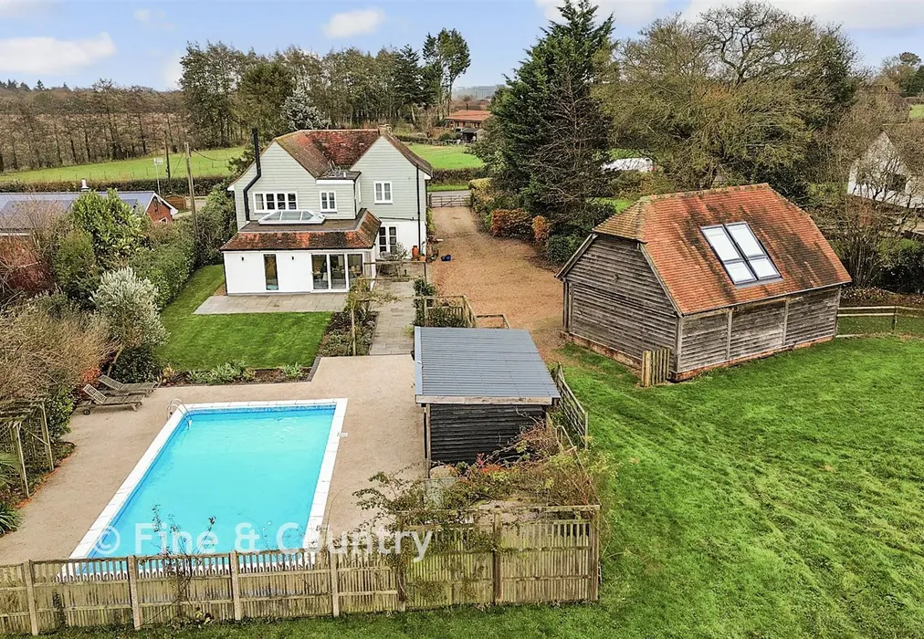 Rear External - Longage Hill, Rhodes Minnis, Canterbury, Kent - Wards of Kent