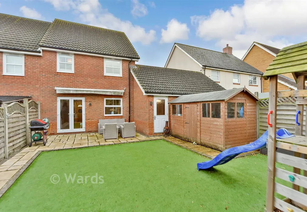 Rear Elevation - Lady Winter Drive, Minster On Sea, Sheerness, Kent - Wards of Kent