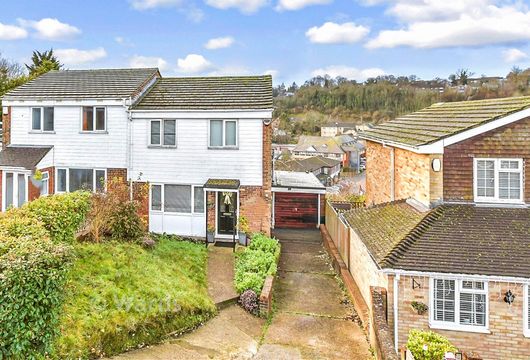 Rush Close, Walderslade, Chatham, Kent - Wards of Kent