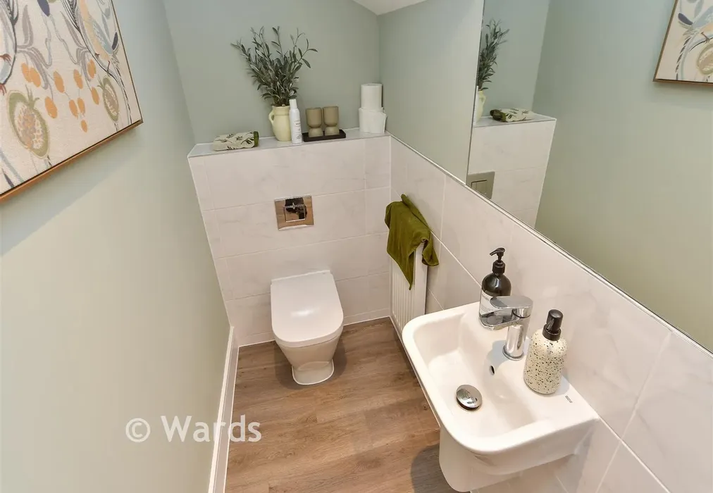 Downstairs Cloakroom - Ham Road, Faversham Lakes, Faversham, Kent - Wards of Kent