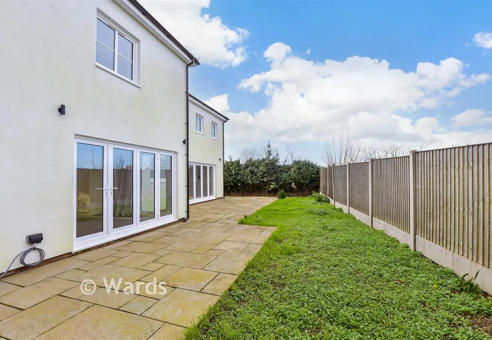 Rear Garden - Plumstone Lane, Acol, Birchington, Kent - Wards of Kent