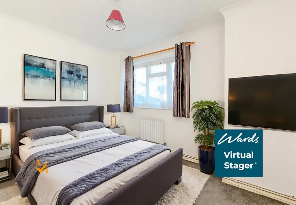 Bedroom 2 (Modern style) - Old Road, Crayford, Kent - Wards of Kent