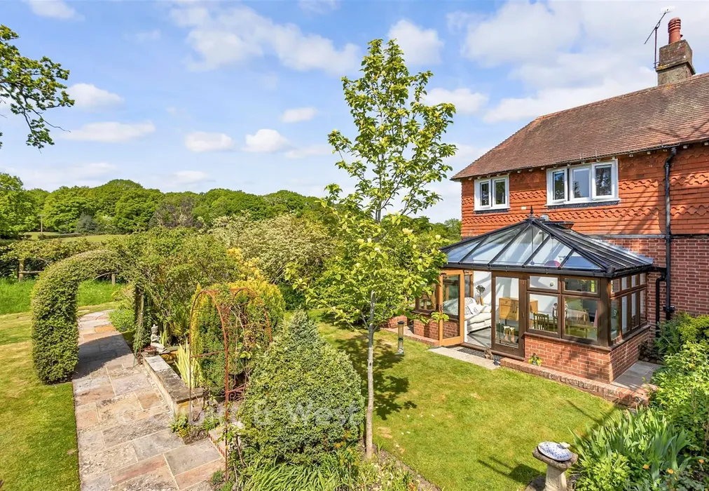 Rear Elevation - Turners Hill Road, Crawley Down, West Sussex - Wards of Kent