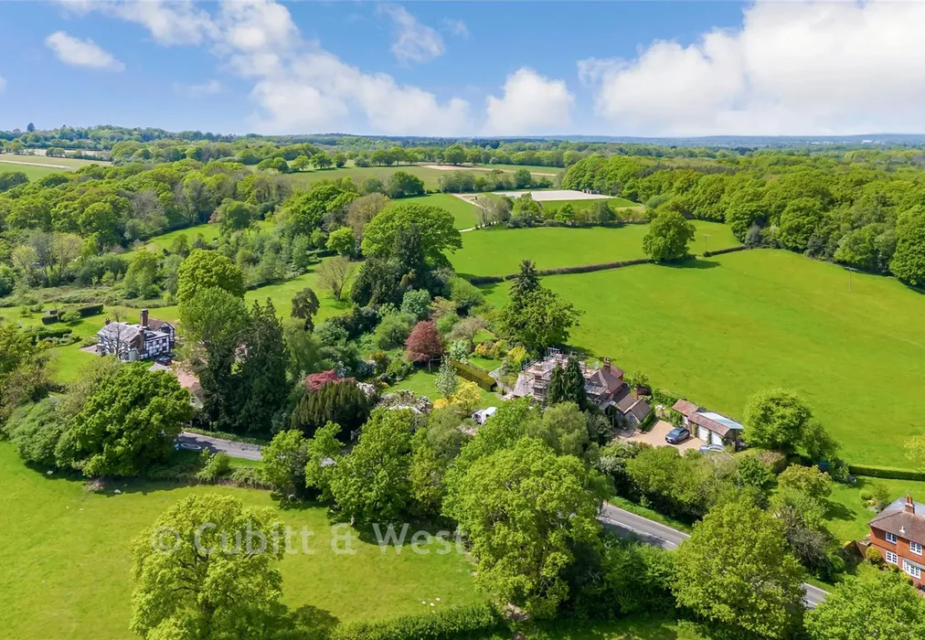 Aerial Short - Turners Hill Road, Crawley Down, West Sussex - Wards of Kent