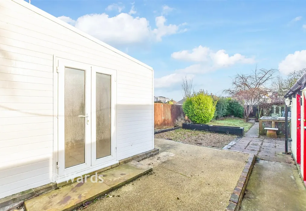 Rear Garden - Gloucester Road, Maidstone, Kent - Wards of Kent
