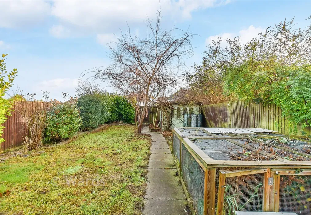 Rear Garden - Gloucester Road, Maidstone, Kent - Wards of Kent