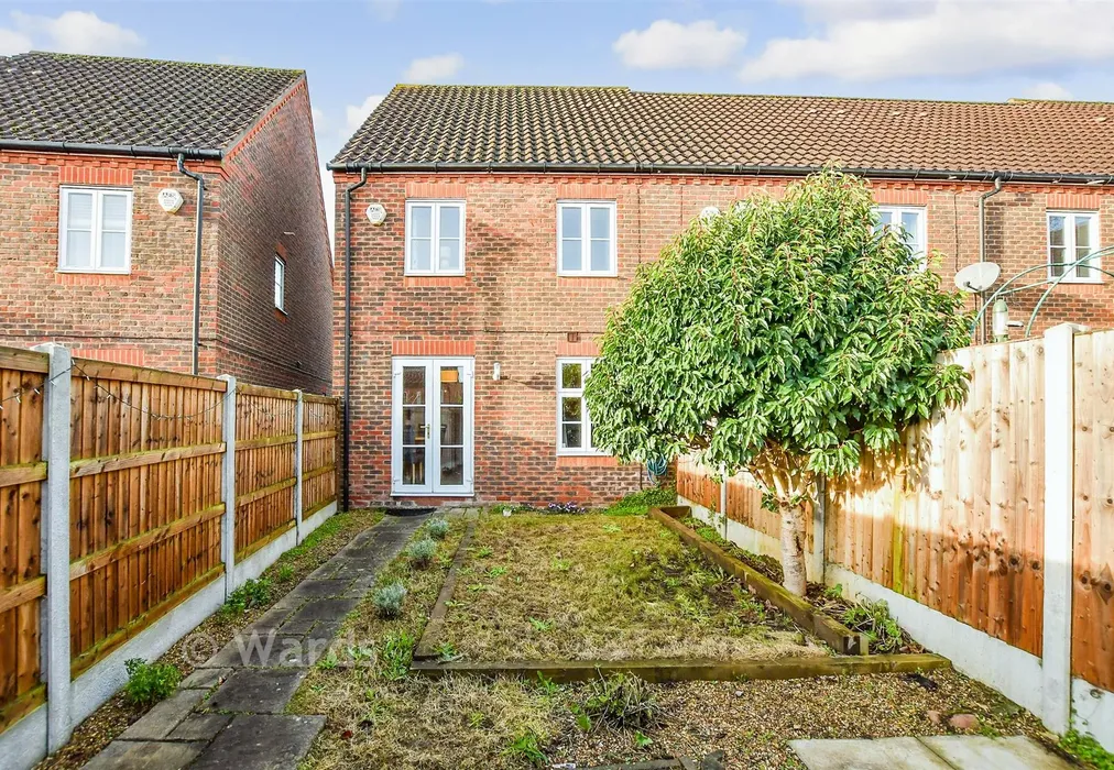 Rear Elevation - Denning Close, Maidstone, Kent - Wards of Kent