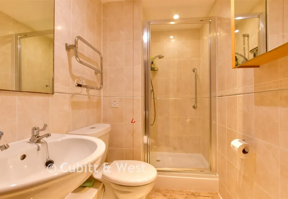 Shower Room - Beaconsfield Road, Waterlooville, Hampshire - Wards of Kent