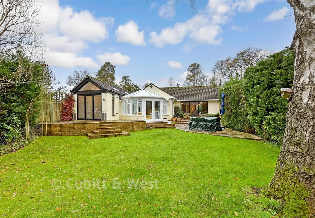 Rear Elevation - Forest Lane, East Horsley, Leatherhead, Surrey - Wards of Kent
