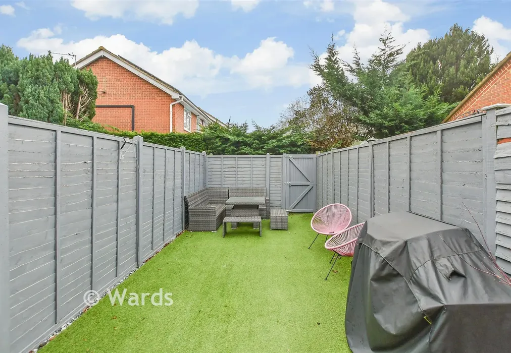 Rear Garden - The Weavers, Maidstone, Kent, Kent - Wards of Kent