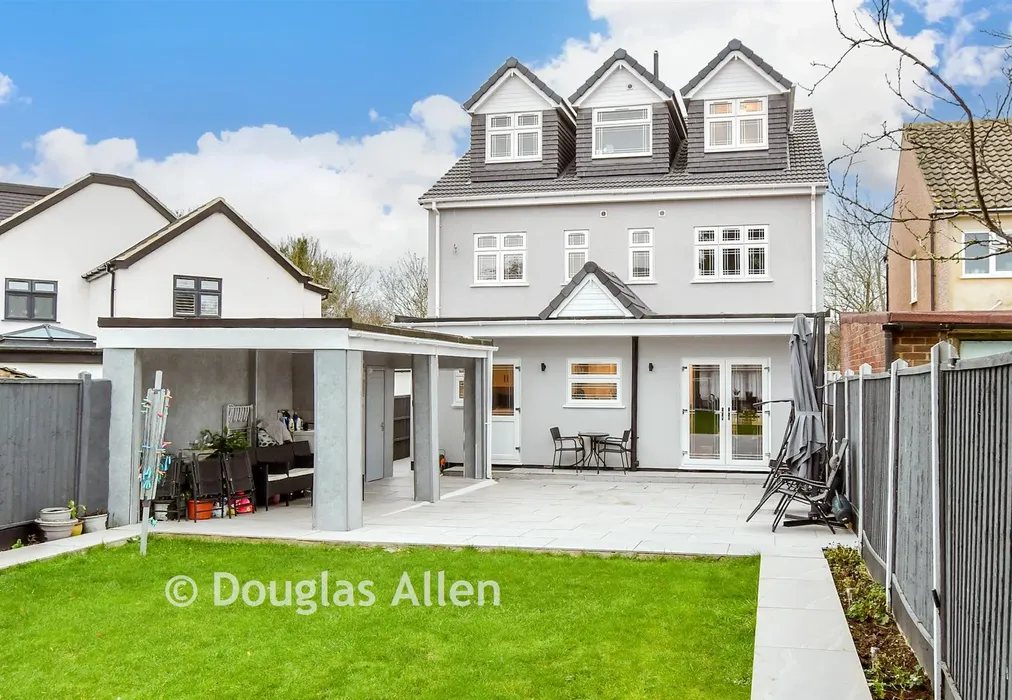 Rear Elevation - Sackville Crescent, Harold Wood, Essex - Wards of Kent