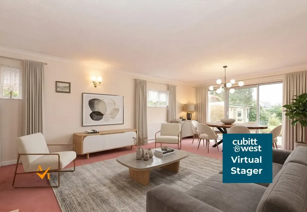 Lounge (Contemporary style) - Crawley Down Road, Felbridge, West Sussex - Wards of Kent